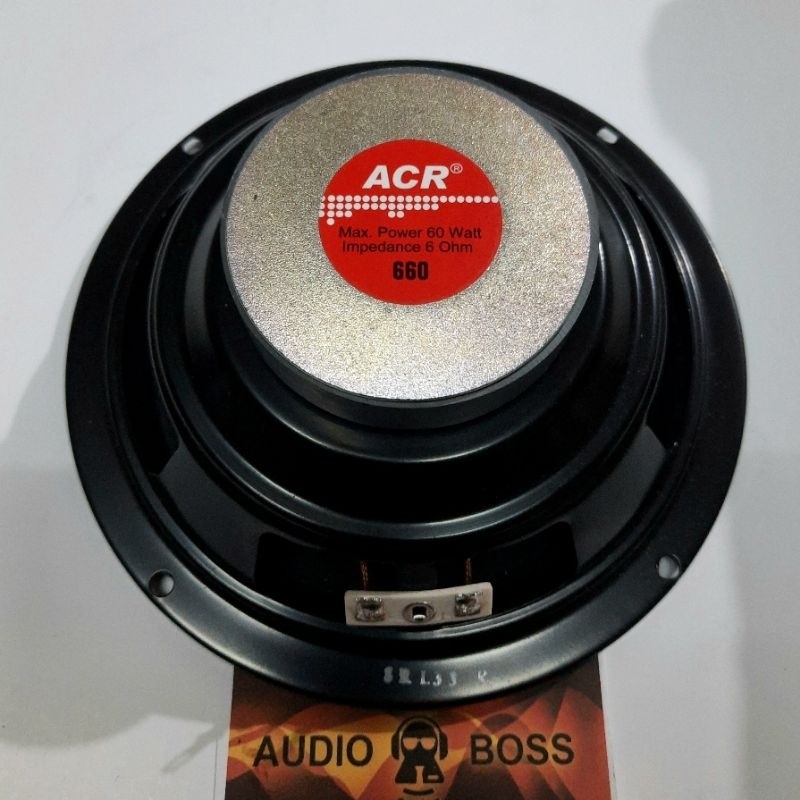 Speaker Woofer 6 inch ACR 660 Bass Ruangan 6" 660