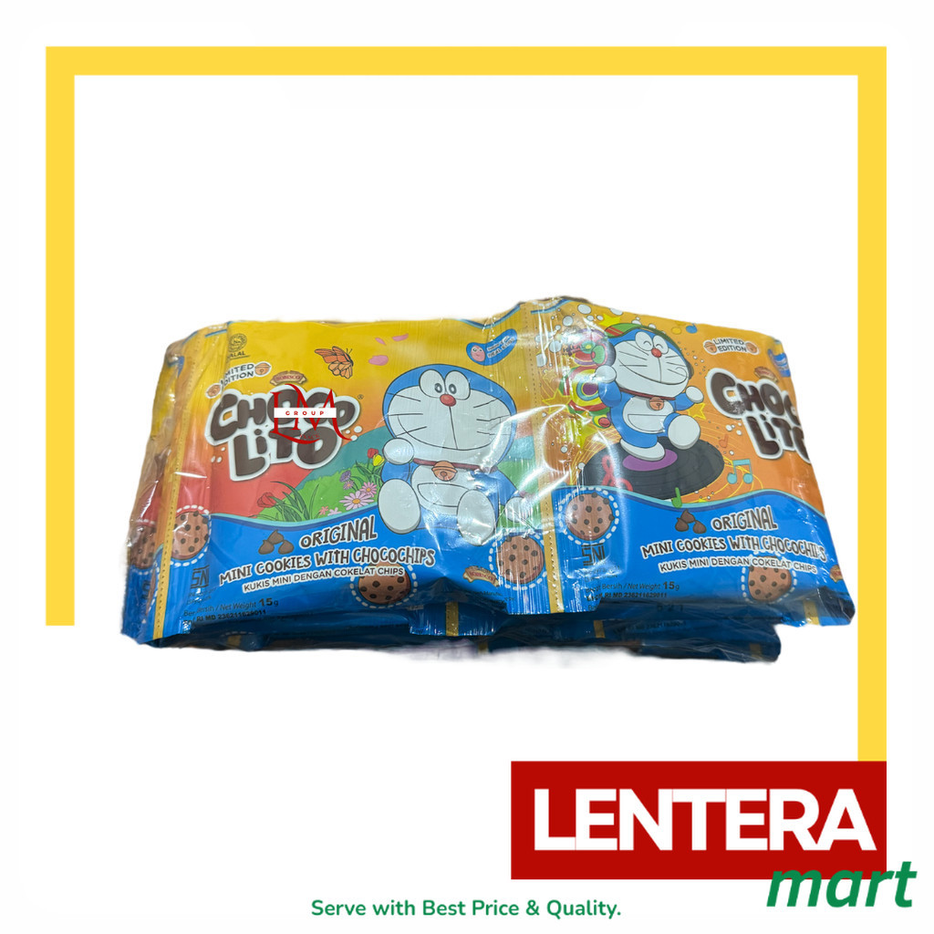 

Choco Lito Mini Cookies 1 Pack Isi 10 pcs @15gr LenteraMart