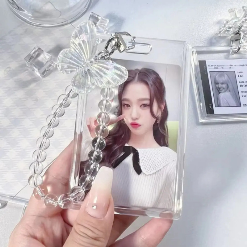 

Transparan Tempat Kartu Bening / Photocard Holder Akrilik Tebal / Holder Id Card Transparan Photocard Potrait / Card Holder Acrylic Transparan