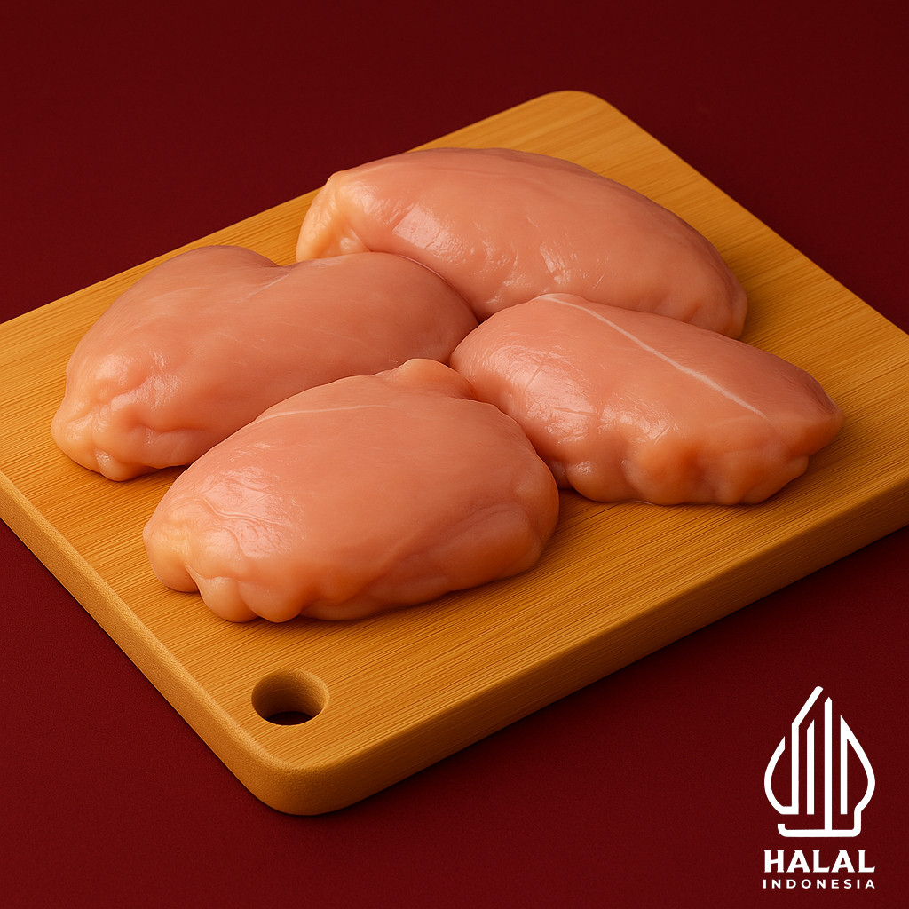 

Fillet Paha Ayam (Boneless/Tanpa Tulang) Berat 500 Gr