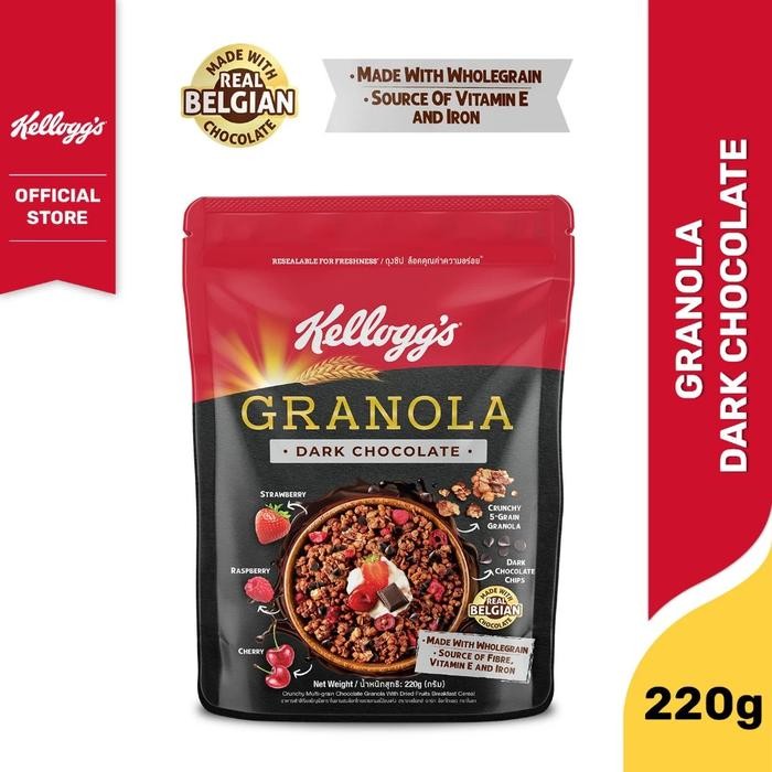 

Kellogg's Dark Chocolate Granola Cereal - 220 Gram