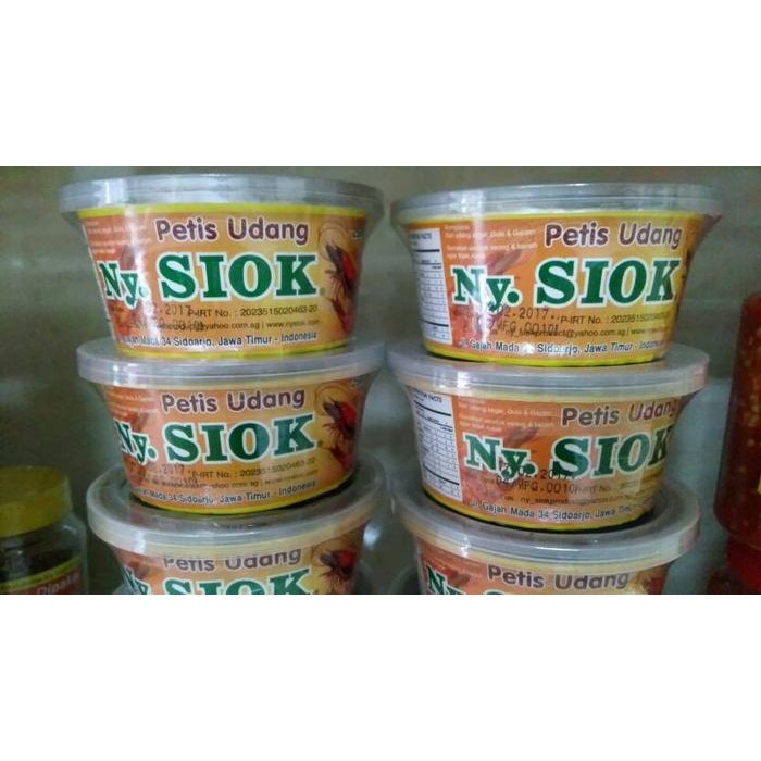

Ny. Siok Petis Udang [terlaris]