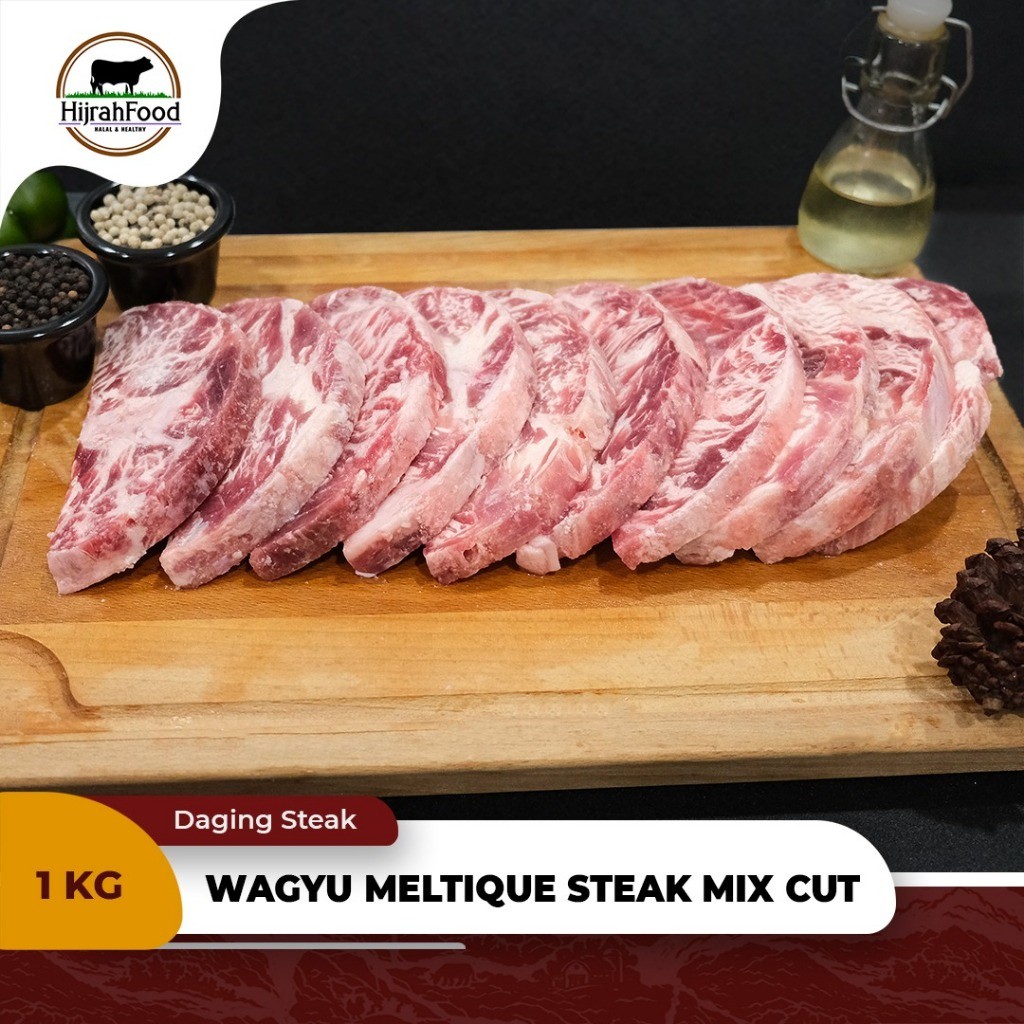 

Meltique Beef Steak AUS Mix Cut Steak 1 kg