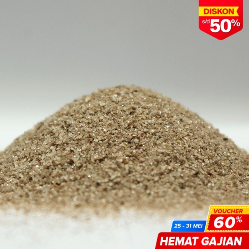 Nazava Pasir Silika 1 kg - Media Filter Air Bersih Pasir Silica buat penjernih air sumur
