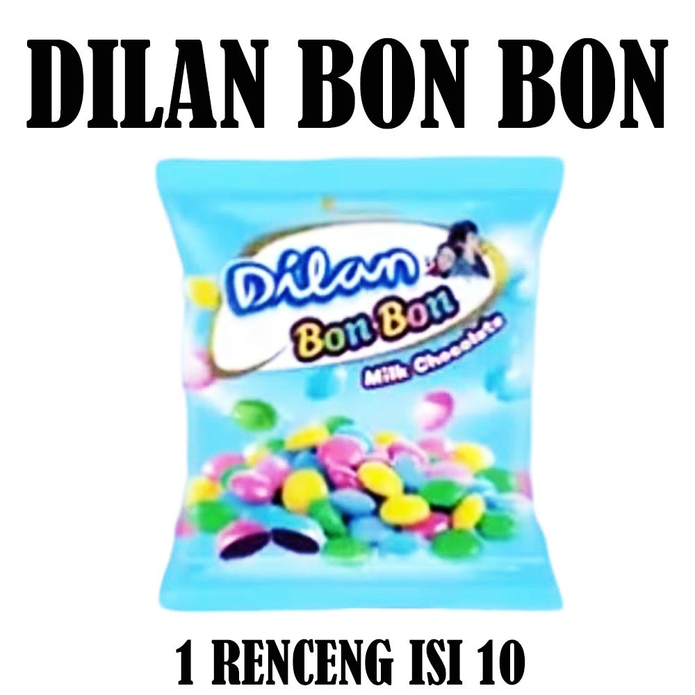 

DILAN BON BON MILK CHOCOLATE RENCENG ISI 10