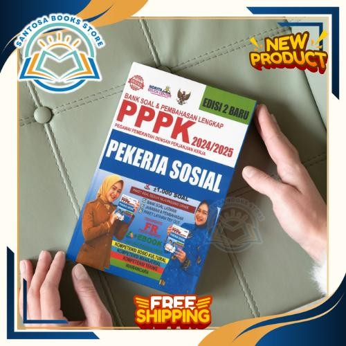 Bank Soal PPPK Lengkap 2024: Buku PPPK Penata Layanan Operasional, Buku PPPK Pekerja Sosial, Buku PP