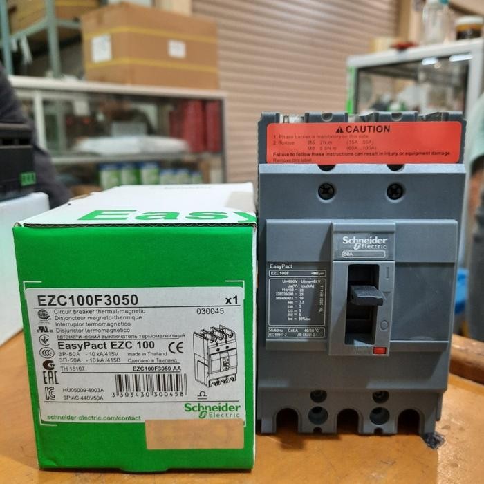 Mccb EZC 100F 15A-50A SCHNEIDER