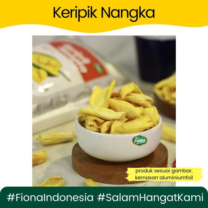 

FIONA Keripik Buah 100 Gram Nangka Apel Pisang Salak Mangga Nanas Rambutan Fiona Khas Kota Malang - Garansi Renyah BISA COD Food Snacks Cemilan Manis Kentang Banana - FionaNangka 100gr
