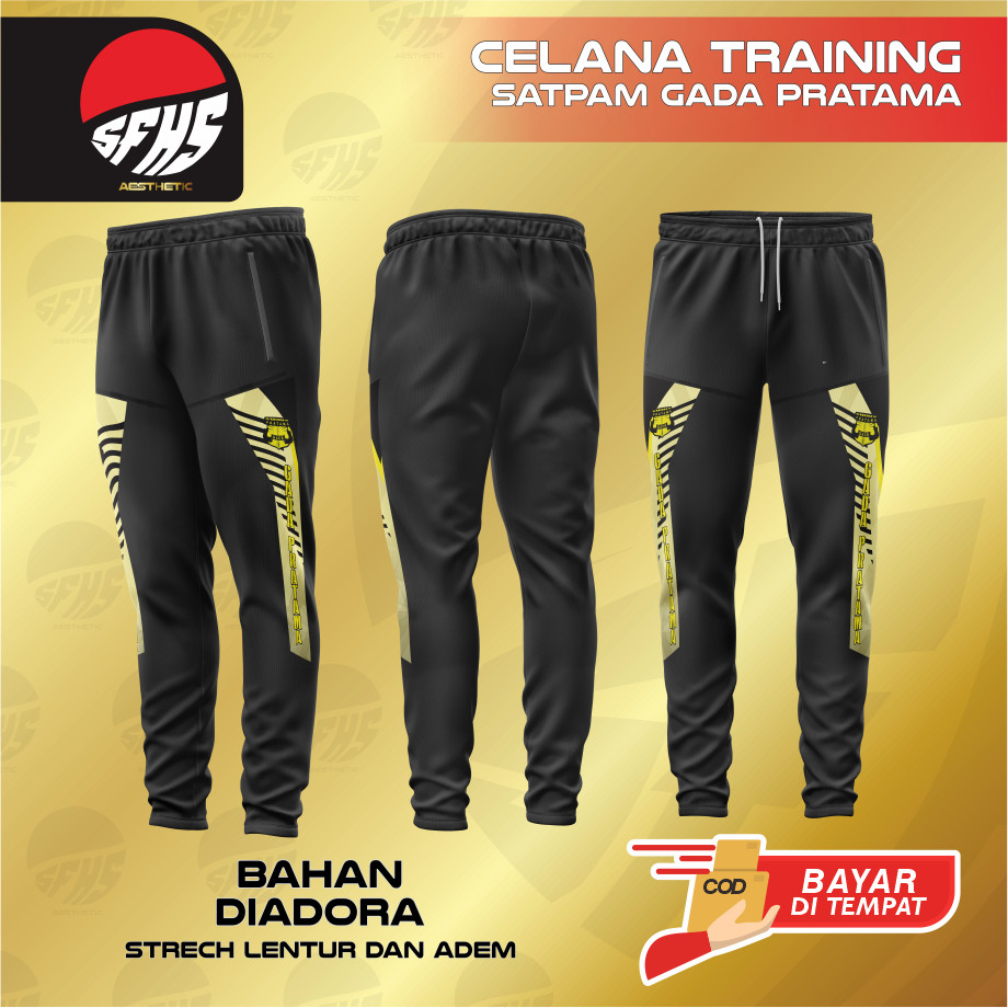 SFHS CELANA TRAINING SATPAM GADA PRATAMA SECURITY RUNNING OLAHRAGA