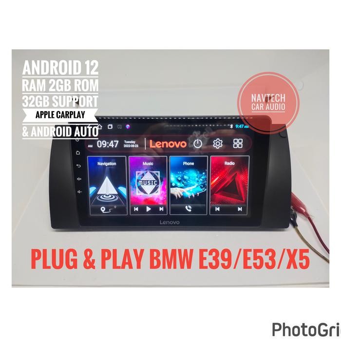 Head unit android 9 inch BMW E39/E53/X5/M5 Plug & Play