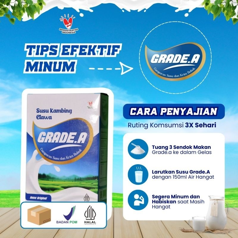 

SUSU KAMBING ETAWA BUBUK GRADE A1 ORIGINAL 200gr