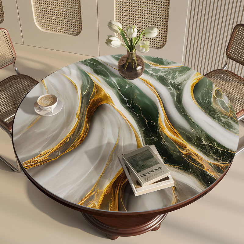 【NEW】taplak meja bundar ，taplak meja  bundar anti air ，taplak meja  bundar makan ，taplak meja bundar