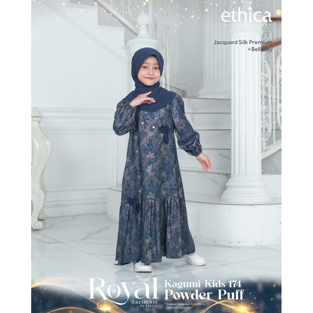 ETHICA GAMIS ANAK KAGUMI KIDS 174 POWDER PUFF