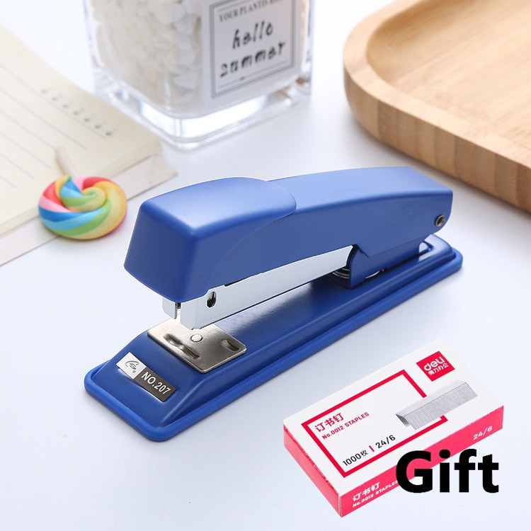 

Multi-Function Stapler for Students And Offices Durable Thickened Medium Stapler Labor-Saving Binding Machine for Home Office