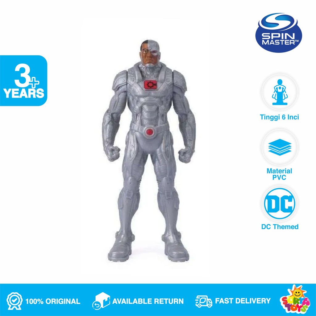 Action Figure Spin Master DC Cyborg