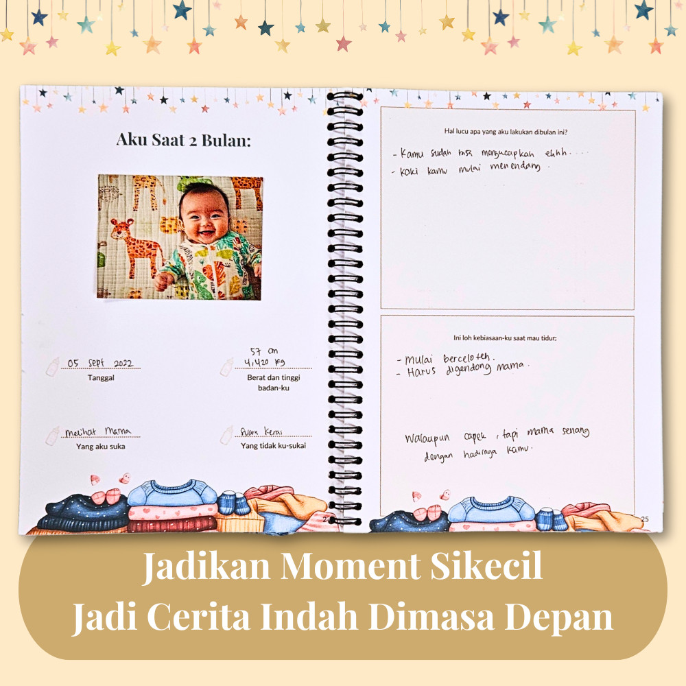 

KAYDEN STORE CRAFTYCAL - Children Memory Book - My First Step