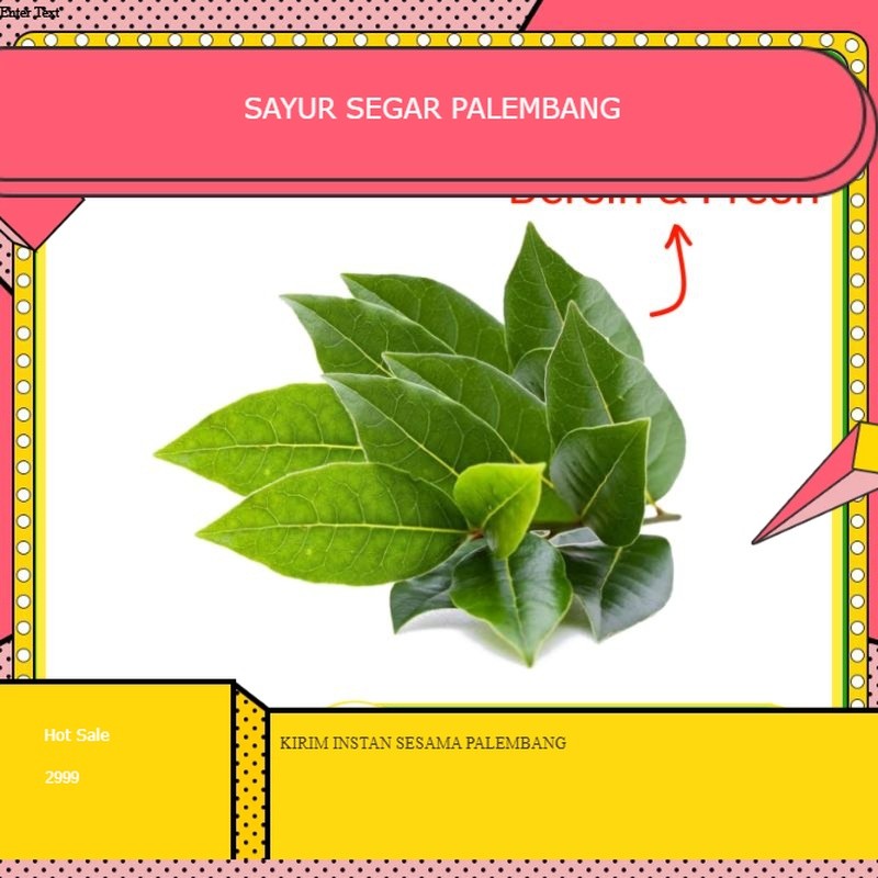 

Daun Salam Per Ikat - Sayur Segar Palembang