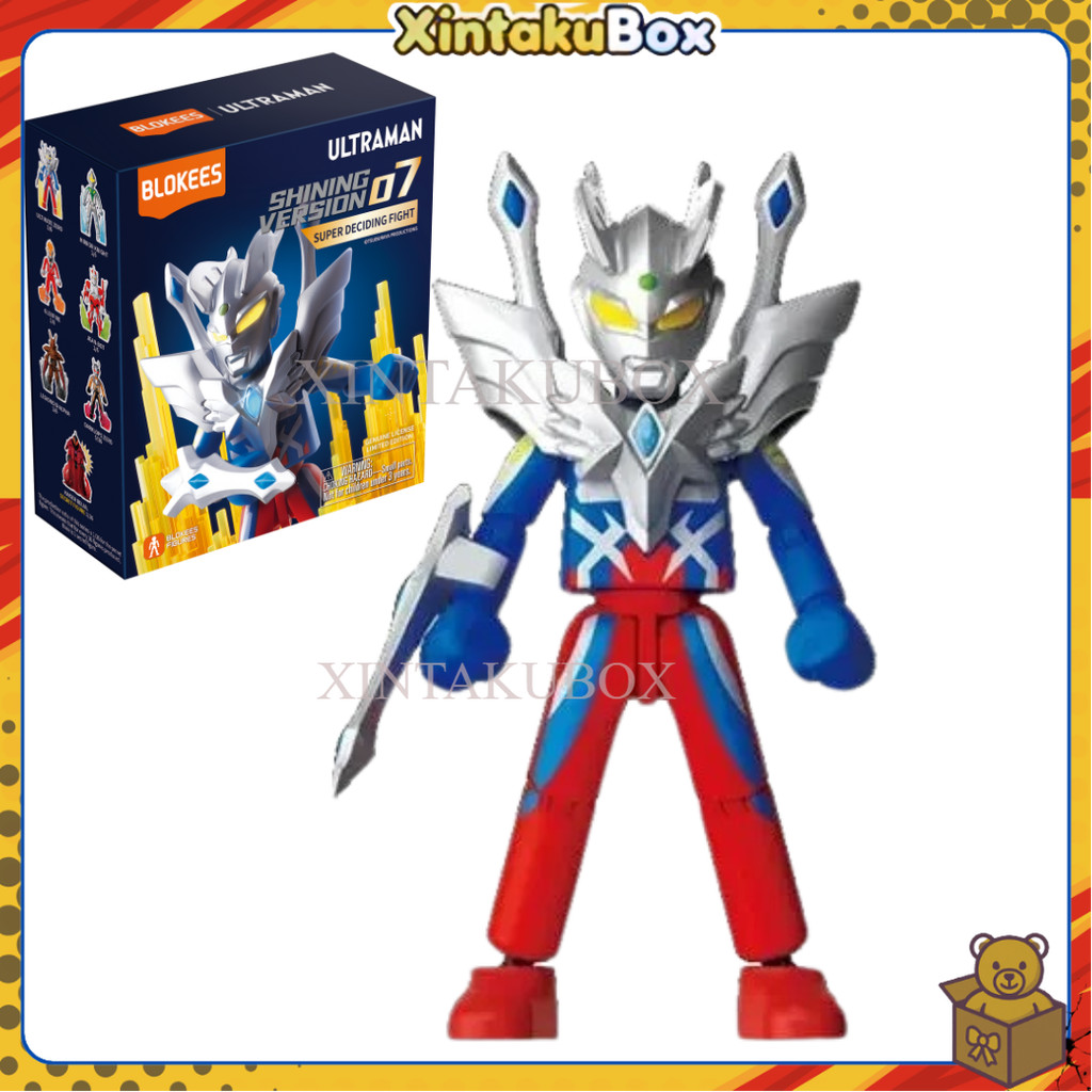 Blokees Ultraman Zero Belial Shining Version 07 Super Deciding Fight