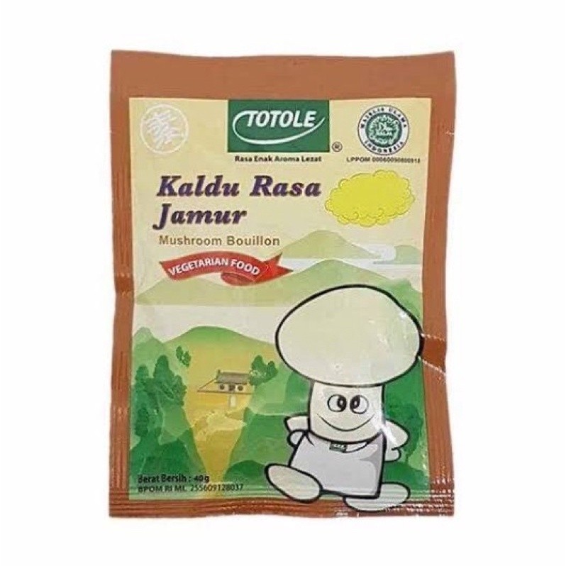 

TOTOLE KALDU JAMUR 40GR