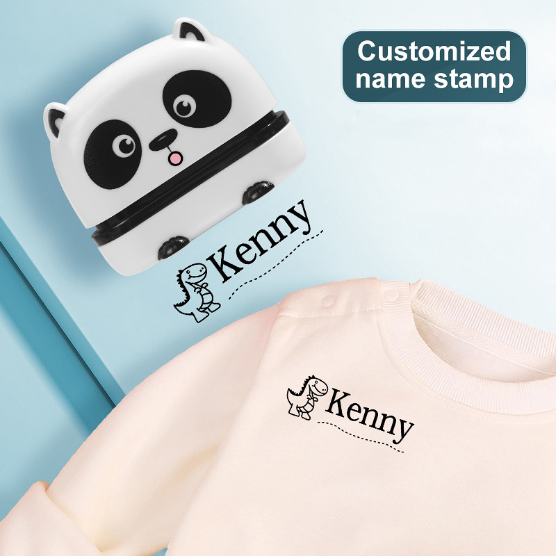

Customizable Kids Name Stamp- Personalized Waterproof Seal,Non-Fade Ink, Travel-Friendly School Supplies & Creative Gift Designs