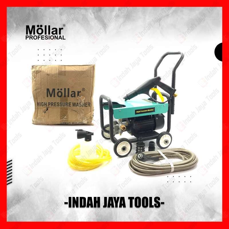 MOLLAR HPW800V Mesin Jet Cleaner Cuci Motor Mobil Steam High Pressure Washer