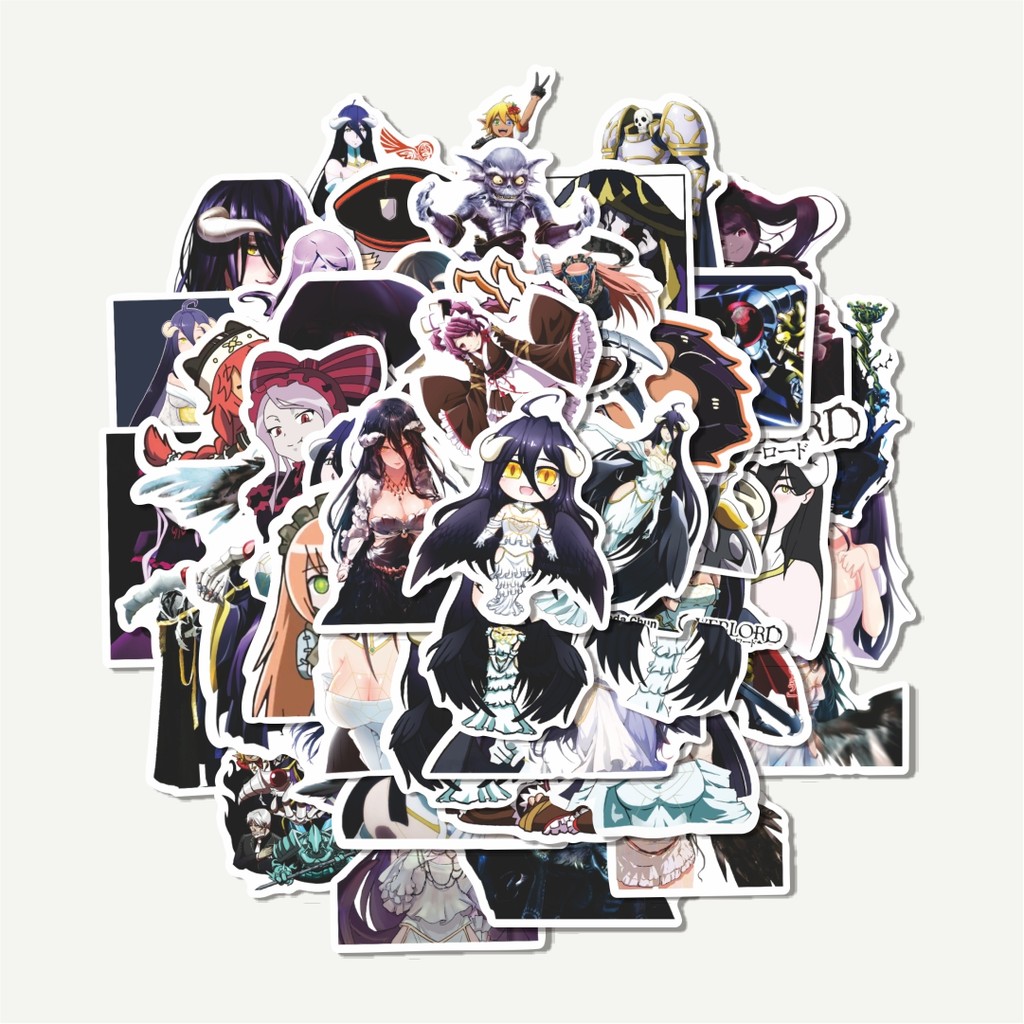 

Sticker Pack Stiker Anime Overlord Sticker | Sticker TUMBLR | Stiker LAPTOP KOPER HELM