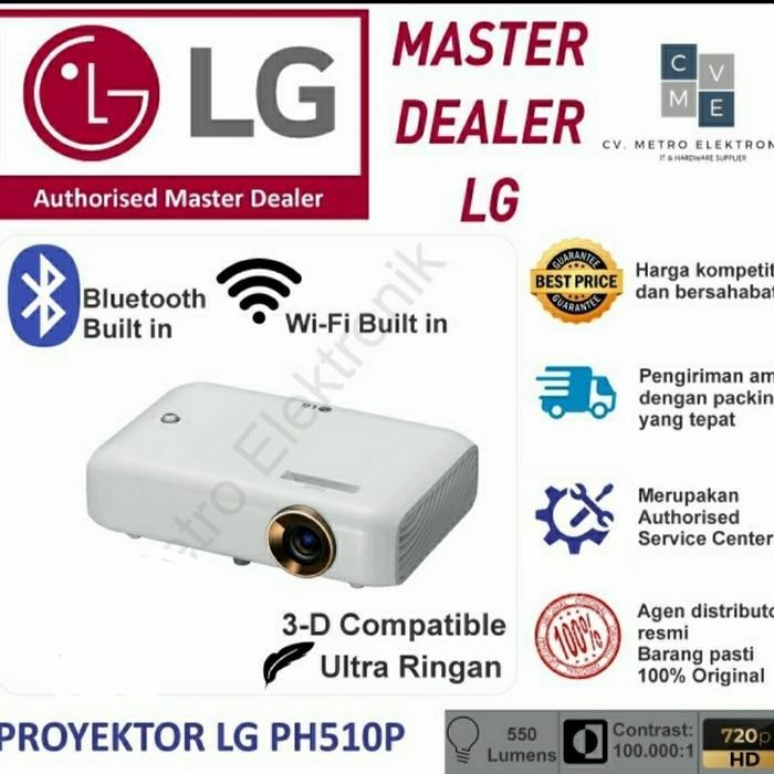 proyektor portable/proyektor mini LG ph510pg