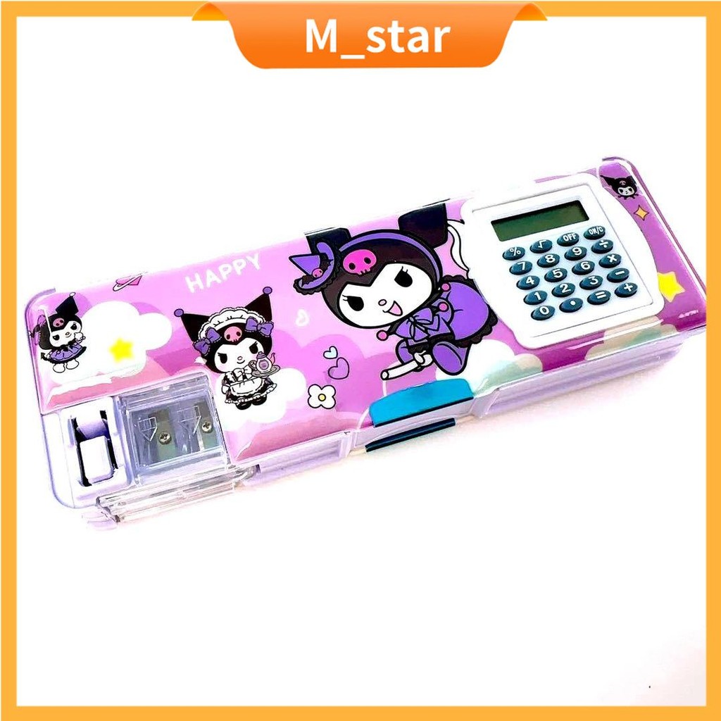 

(Kalkulator) Kotak Pensil Kalkulator Magnet Karakter / Tempat Pensil Karakter Calculator/Pensil Box Karakter Lucu