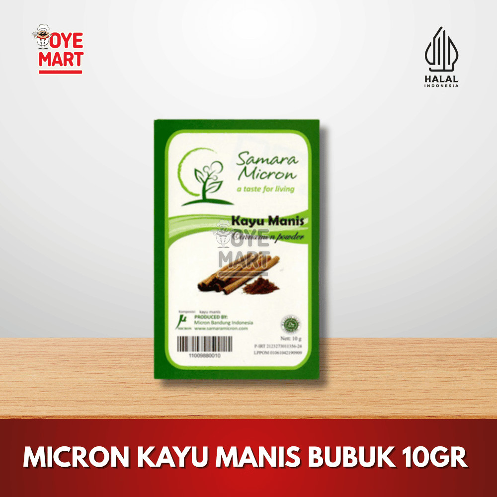 

MICRON KAYU MANIS BUBUK 10GR/ BUMBU MASAK PENYEDAP RASA