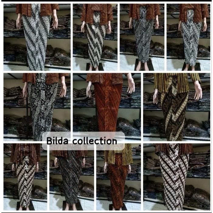 

kebaya kutu baru #kebaya lurik baju Wanita - Rok wiru plisket, S