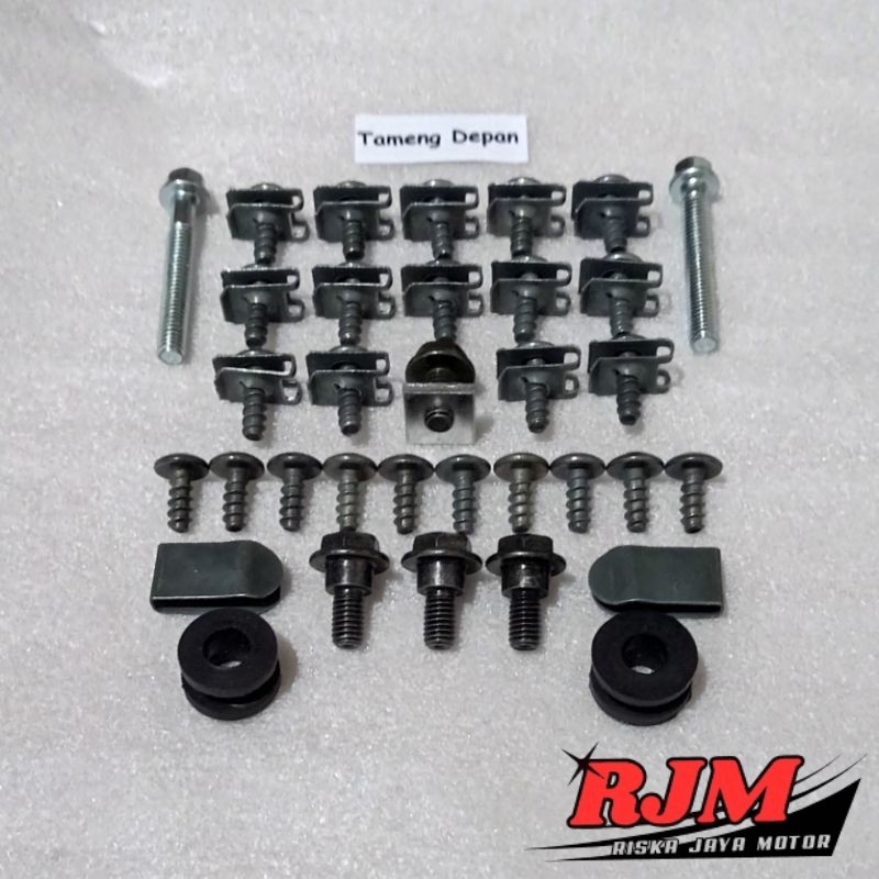 Baut Full Set Cover Bodi Body Tameng Depan Yamaha Mio Soul GT 125 All New