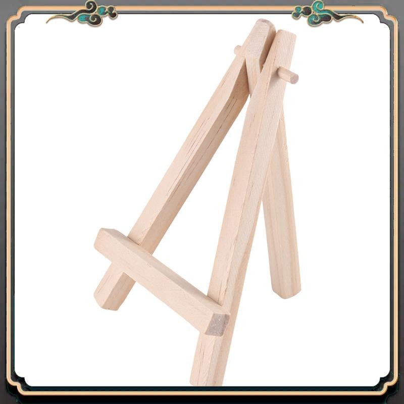 

Reliable-24Pcs 12.7Cm Mini Wooden Display Stands, Easels, Table Top Stands, Suitable For Children's Handicrafts, Business Cards