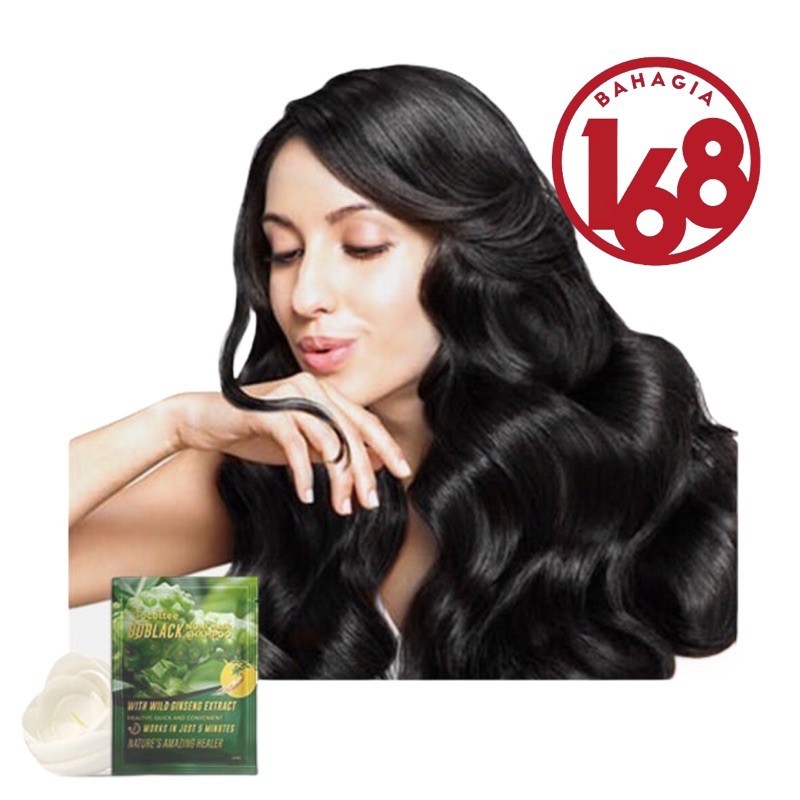 BPOM SACHET SHAMPO PENGHITAM UBAN Cocottee Bsy GoBlack / Shampoo semir mengkudu/ noni shampoo [LGS]