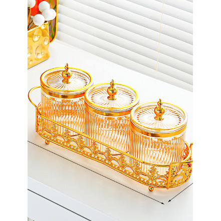 Jar makanan Jar segel Jar segel plastik Jar makanan plastik Jar makanan emas Jar makanan segel emas