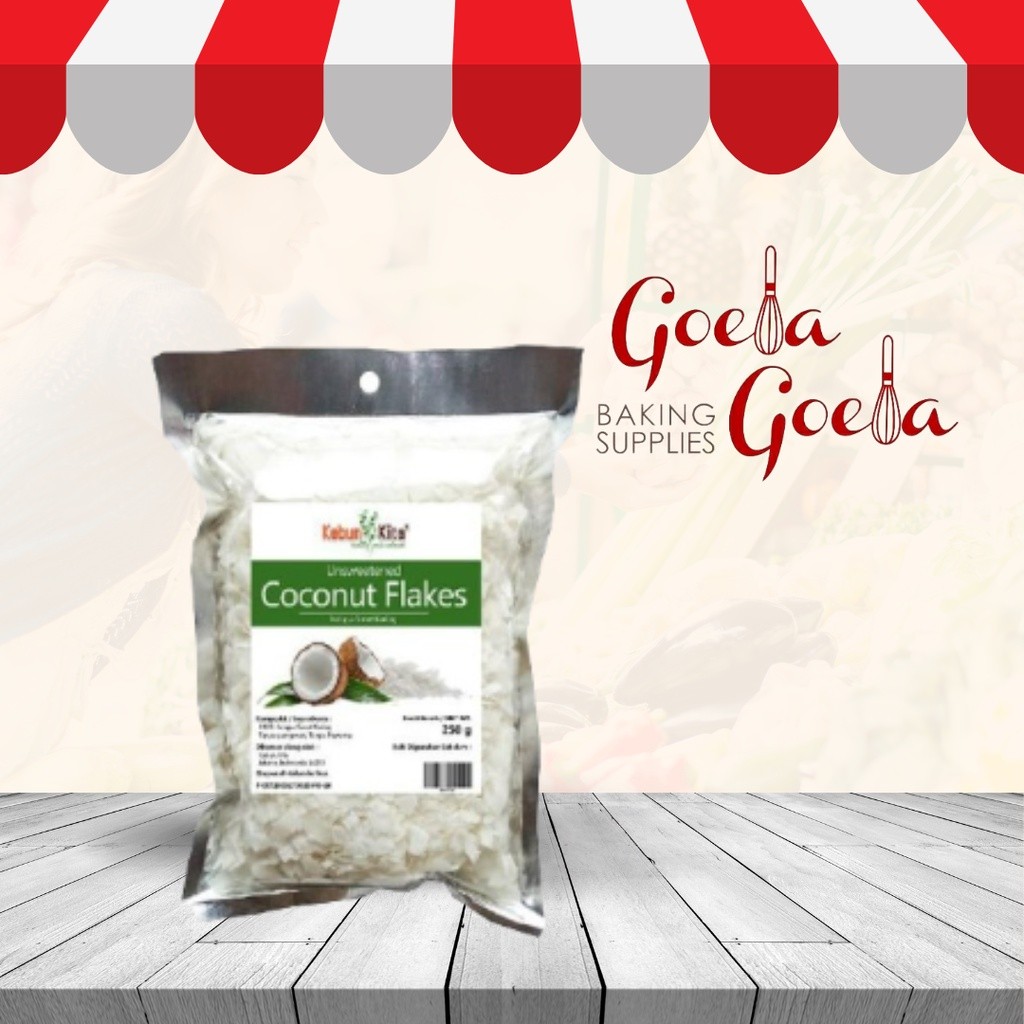 

Coconut Flakes / Kelapa Parut Kering Kebun Kita 250gr