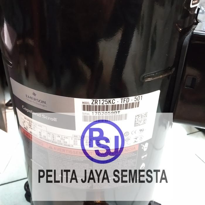 Kompresor AC Copeland ZR125KC-TFD-501 / Compressor Copeland ZR125KC SCROLL COMPRESSOR 10PK