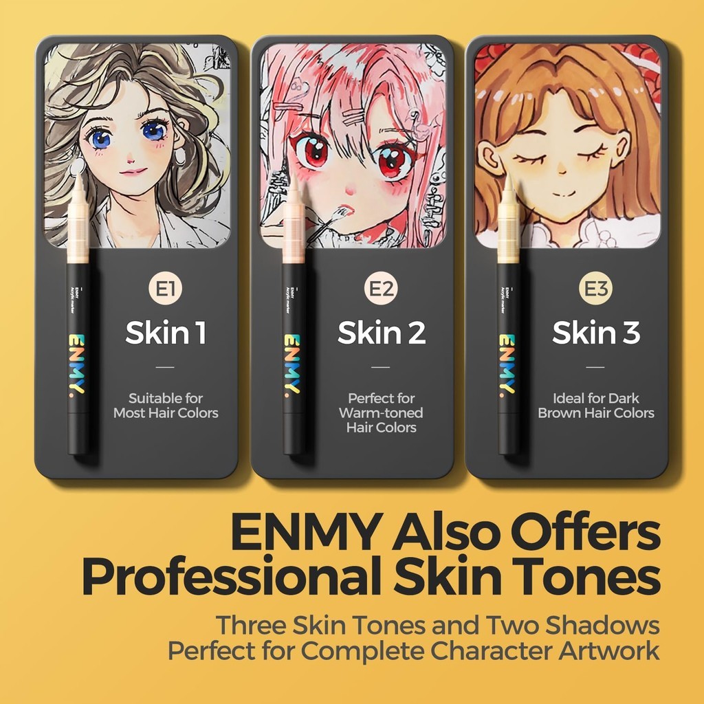 

Ay00! Direct Liquid Acrylic Markers 24/36/48/60 Warna Yang Beragam Dan Menarik Untuk Seni