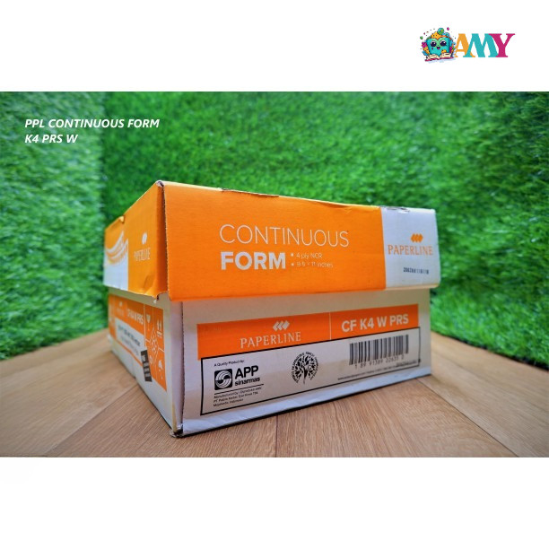 

PPL CONTINUOUS FORM PRS K 4PLY AMY STASIONARY