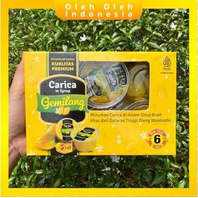 

Carica Gemilang Isi 6 Cup Minuman Buah Pepaya Dieng Segar Manisan Buah