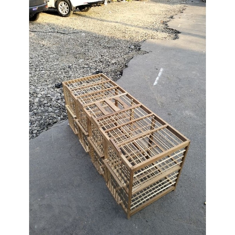 Dondang Kandang Doro Merpati Kayu Jati Pintu 8CO
