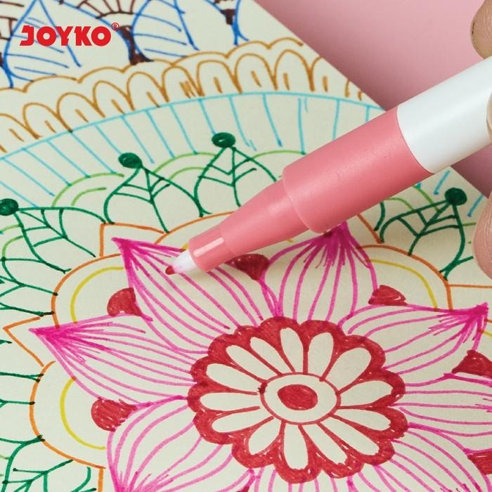 

Promo Pena iner Pen Pupen Warna Joyko CP-59-12 Warna - Warna