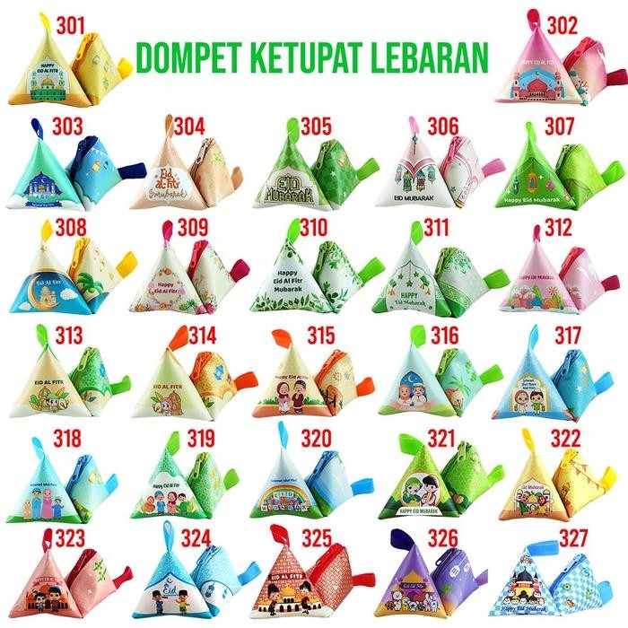 

Dompet Ketupat Lebaran / Amplop THR Fitrah Idul Fitri