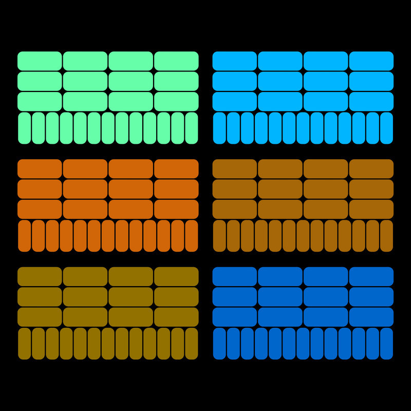 

Retangle Switch Button Label Luminous Stickers Glow in Night Waterproof Wall Stickers Kids Room Decor Glowing Indicating Strip