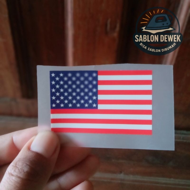 

Sablon Setrika Bendera Amerika