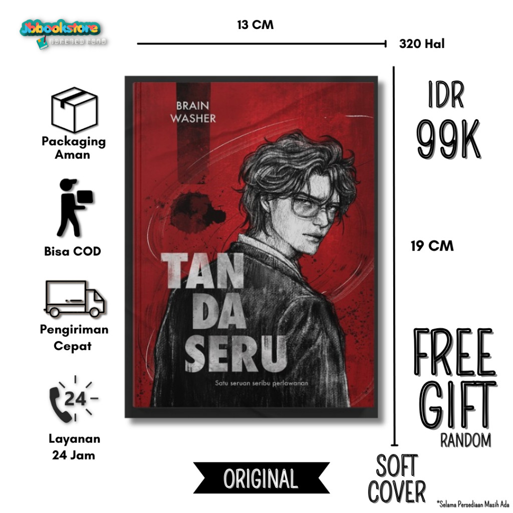 Novel Tanda Seru - Brainwasher - Akad