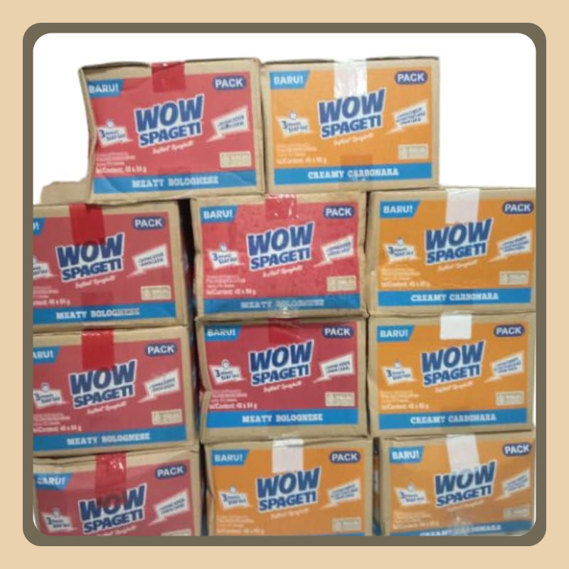 

Wow Sphagetti 1 Dus Isi 40