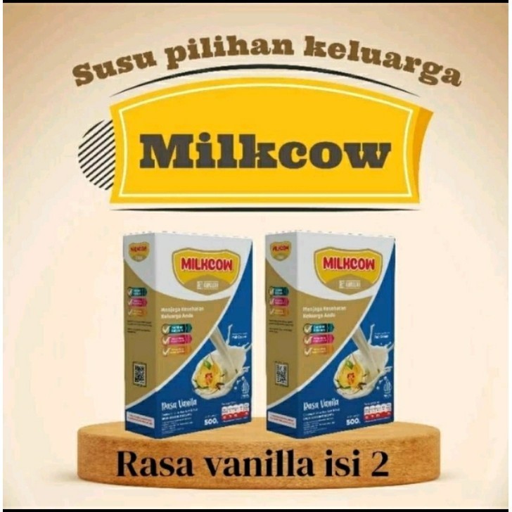 

PAKET 2 KOTAK MILKCOW VANILA PENGGEMUK & PENINGGI BADAN AMPUH KEMASAN 500gr