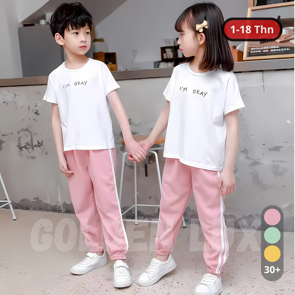 Celana Training Trening Jogger Sport Anak Laki Laki Perempuan 14 13 12 10 7 Tahun Olahraga Badminton