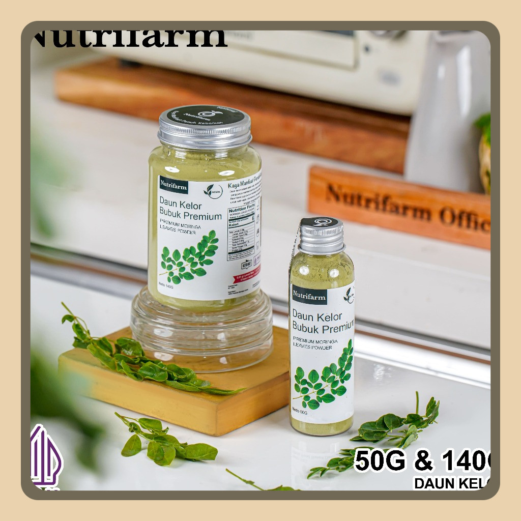 

Nutrifarm Daun Kelor Bubuk 50 gr 140 gr