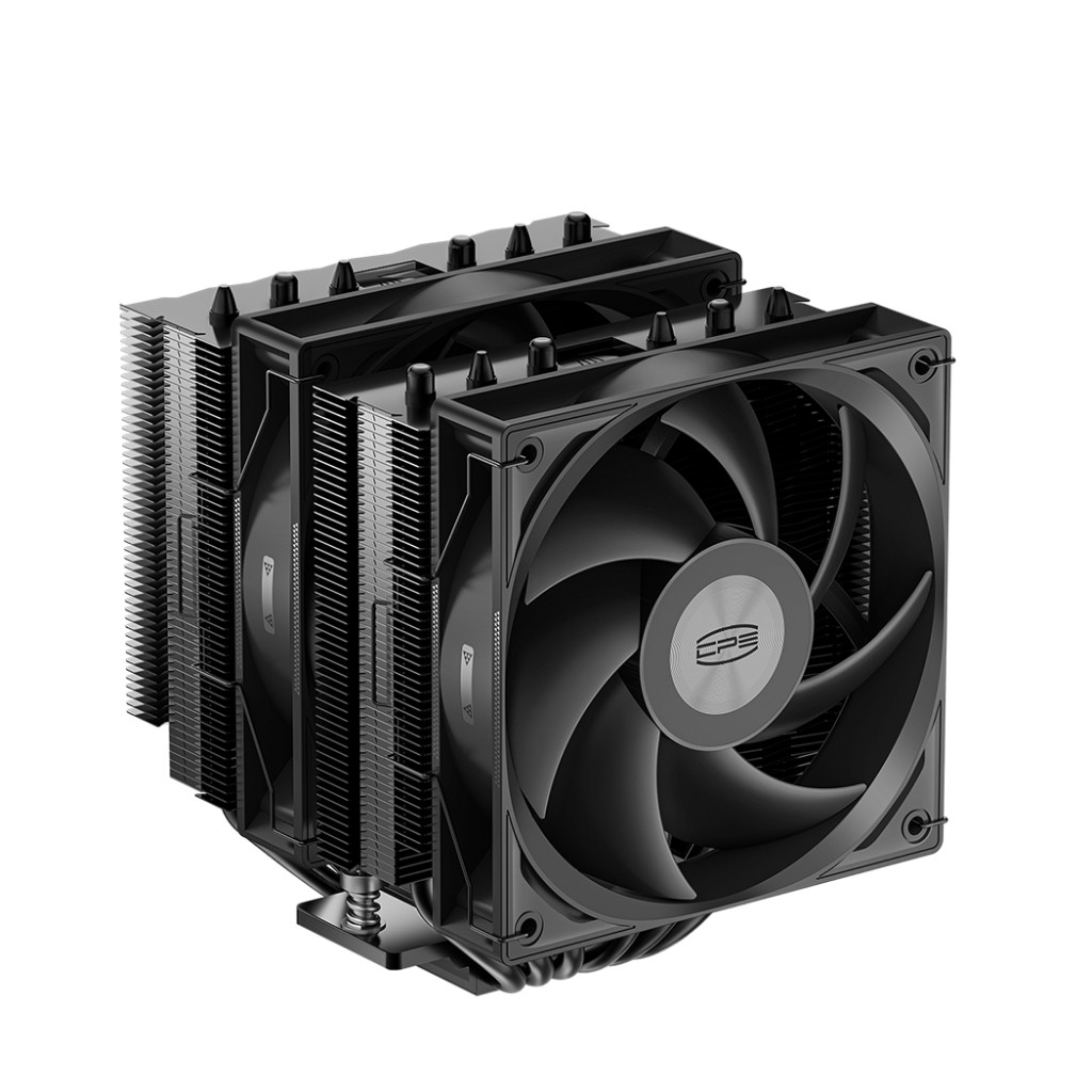 CPU Cooler - PCcooler RT620 Black - Dual Tower Cooler 6Pipe